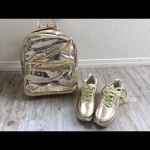 Festival bag and shoes never used new